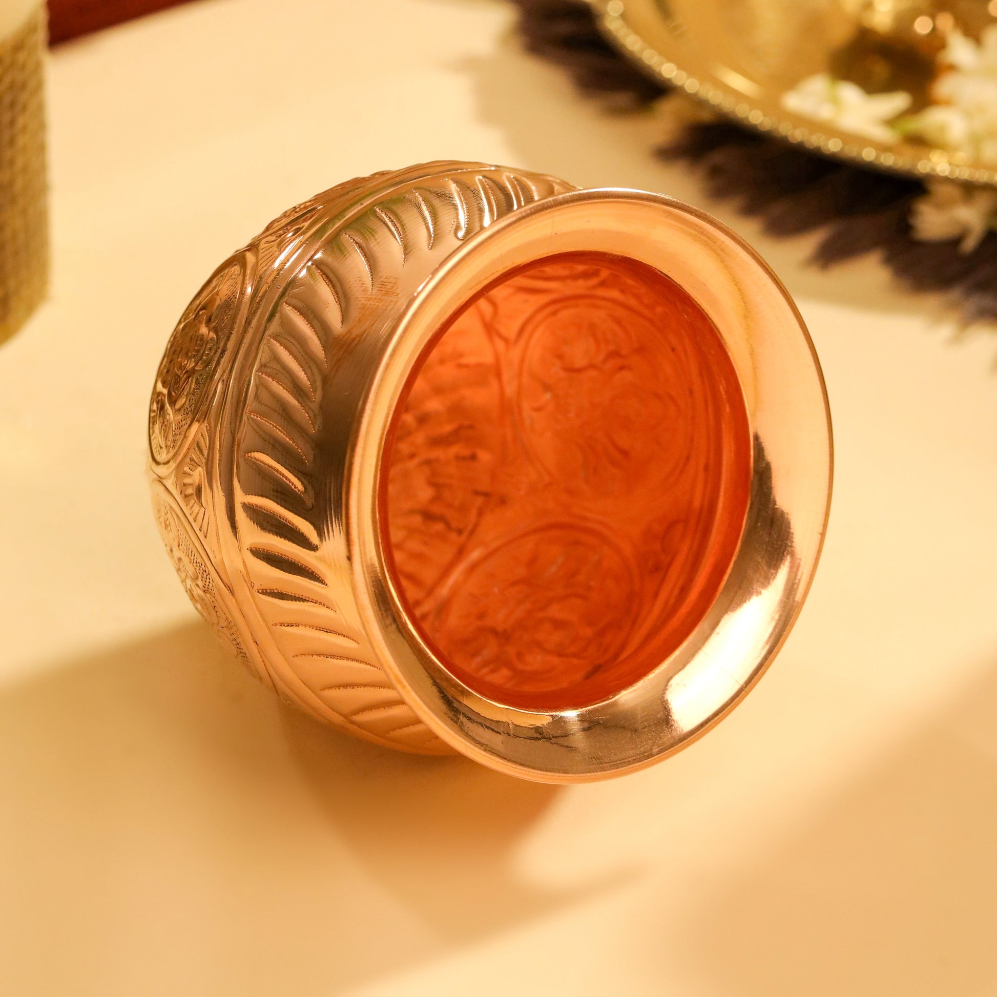 Copper Ashtalakshmi Pooja Kalash