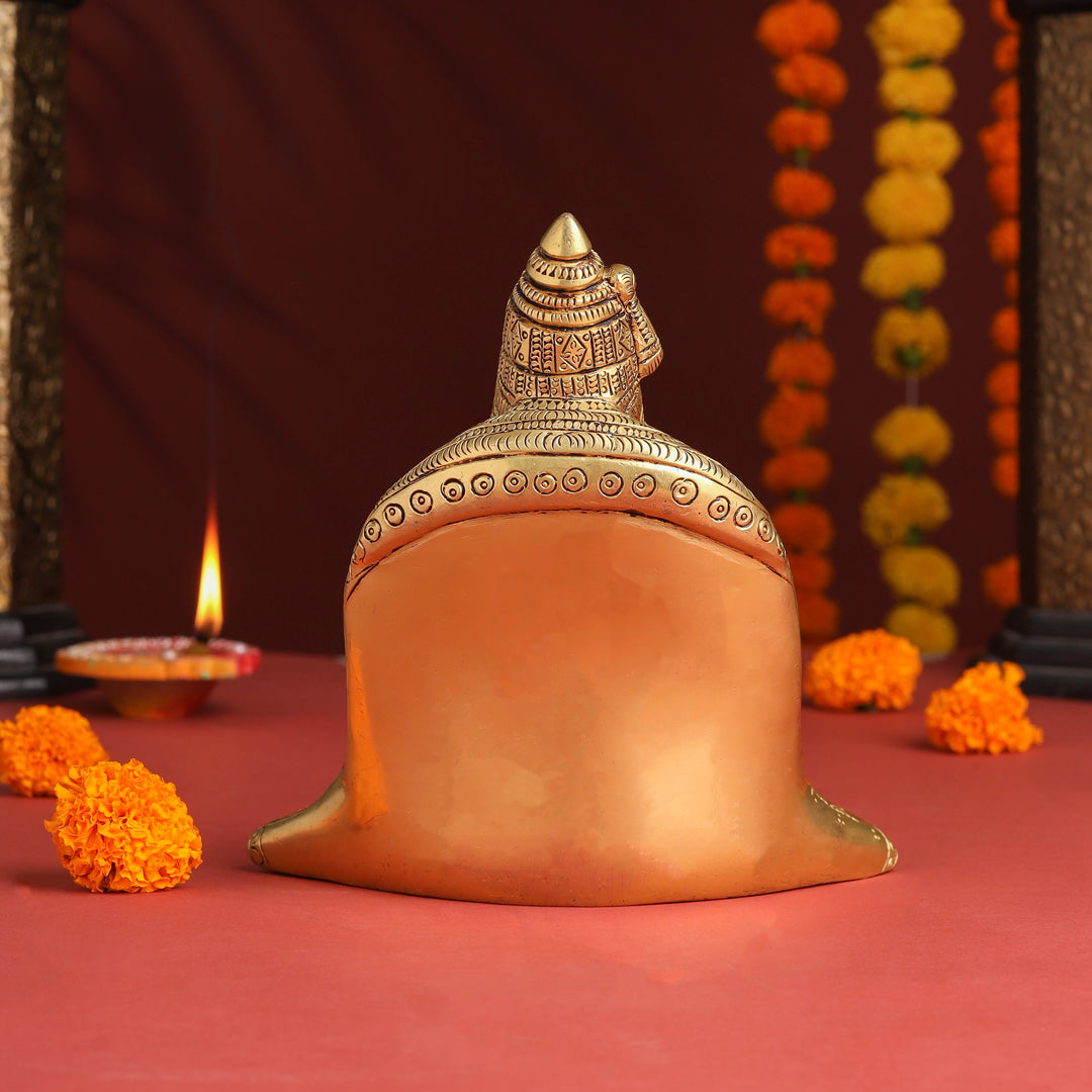 Brass Tulja Bhavani Idol (7 Inch)