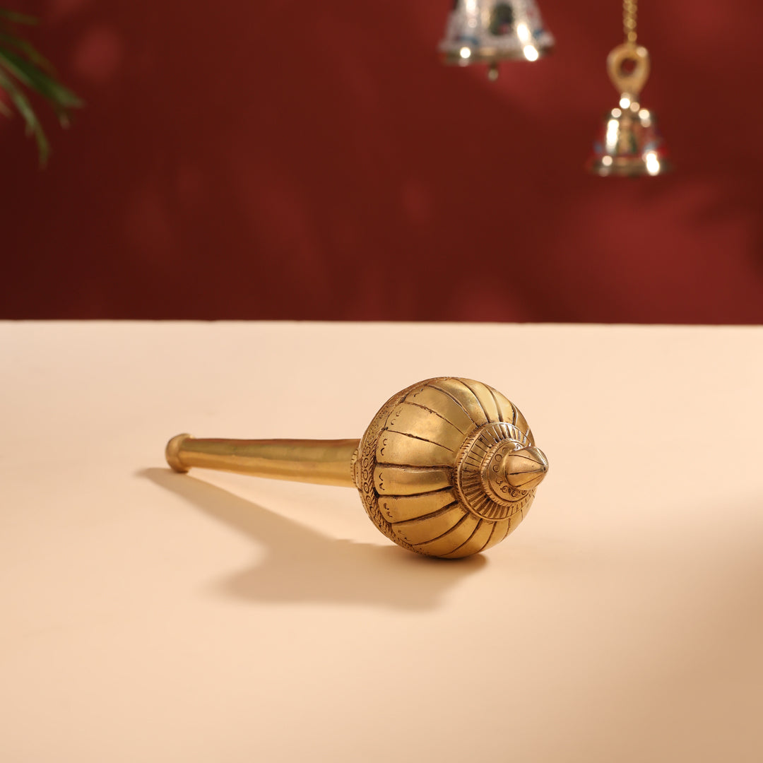 Brass Hanuman Mace/Gada (13.5 Inch)