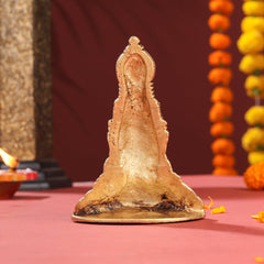 Brass Parvati Bust Idol (5 Inch)