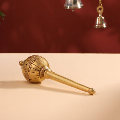 Brass Hanuman Mace/Gada (13.5 Inch)