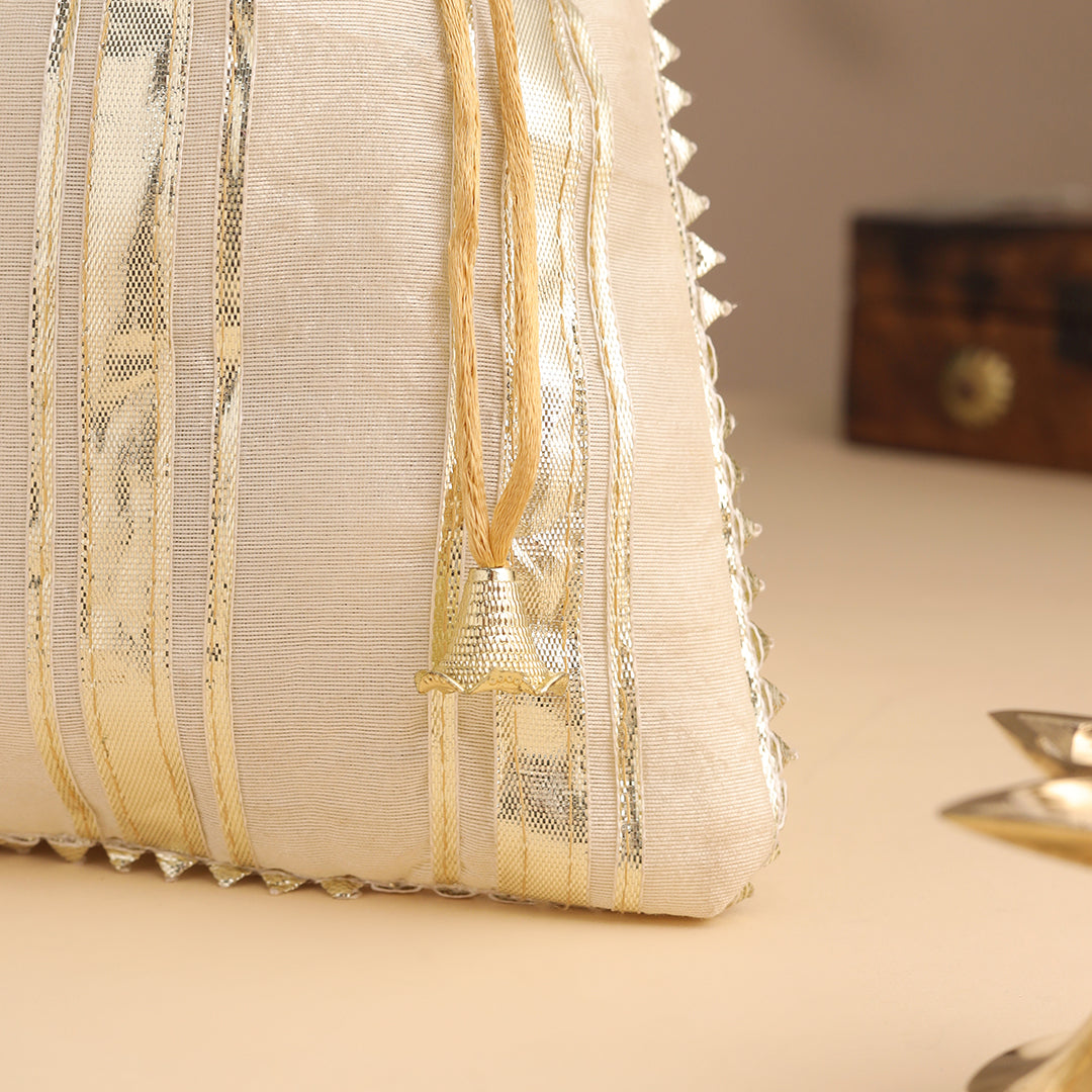 Brass Peacock Diya Festive Potli/Hamper