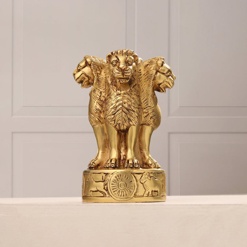 Brass Ashok Stambh (6.5 Inch)