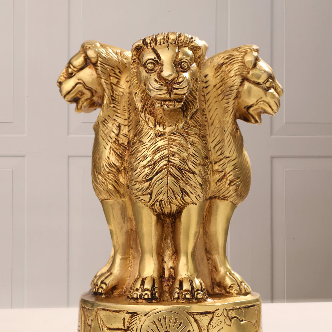 Brass Ashok Stambh (6.5 Inch)