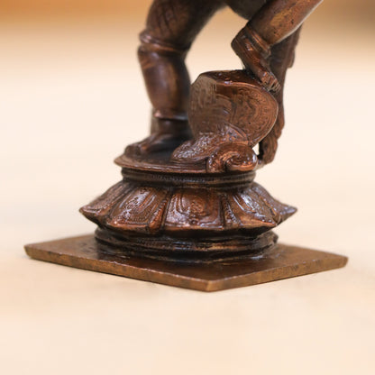 Copper Standing Varaha Lakshmi Idol (3.5 Inch)