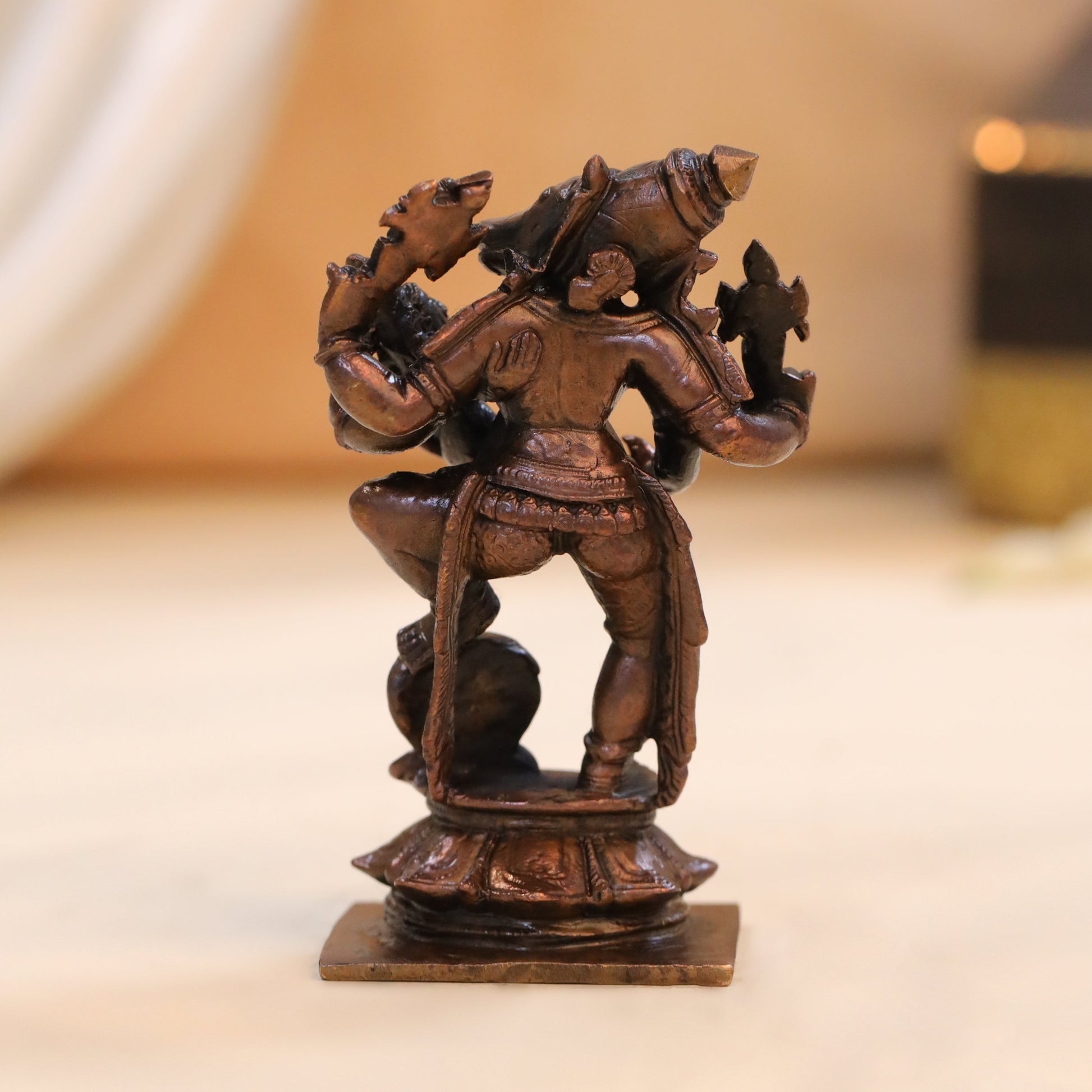 Copper Standing Varaha Lakshmi Idol (3.5 Inch)