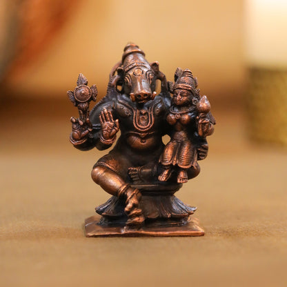 Copper Varaha Lakshmi Idol (2.5 Inch)