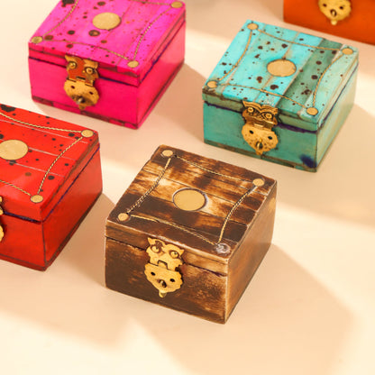 Square Mini Jewellery Box
