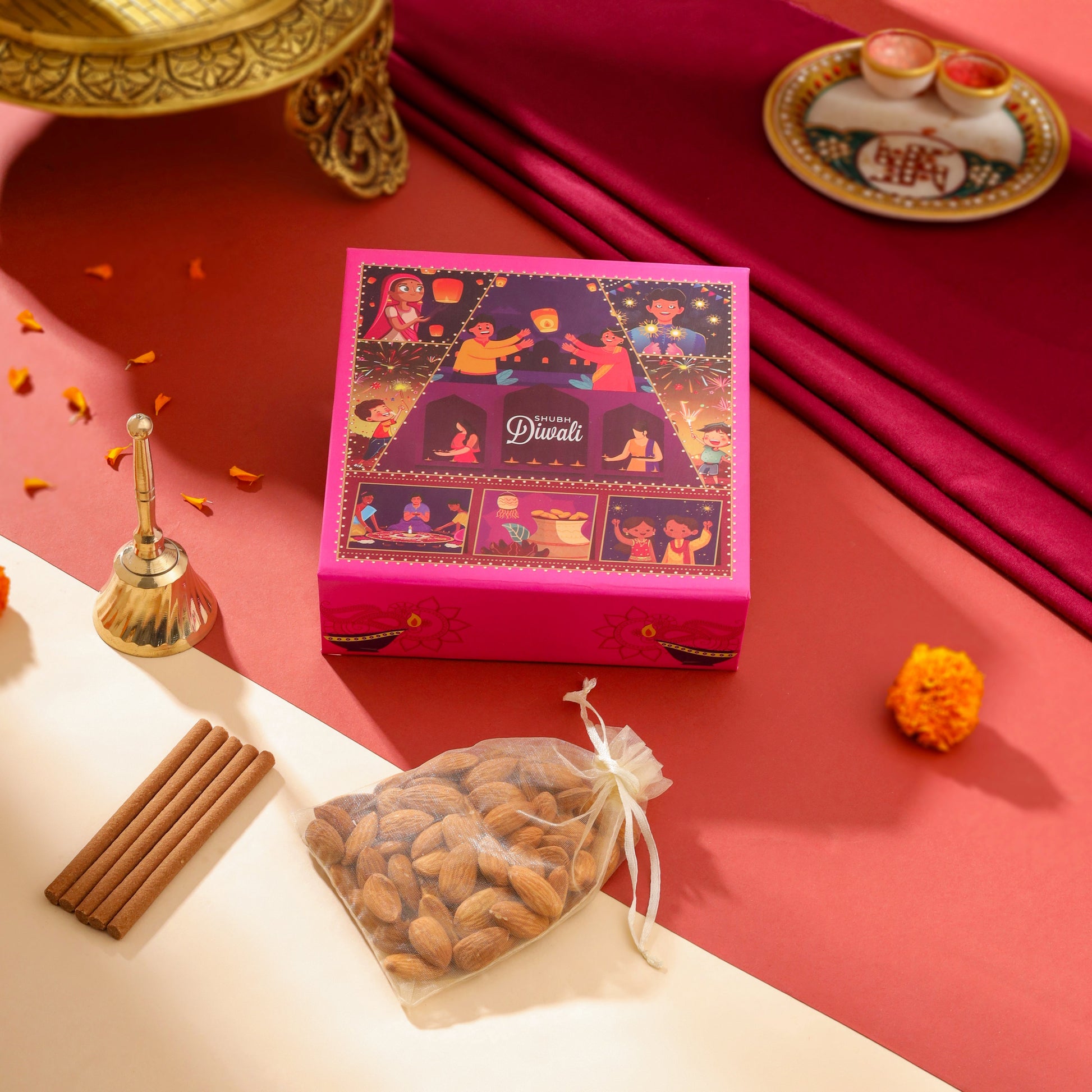 Brass Handbell Gift Hamper