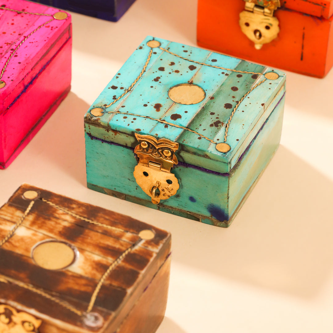 Square Mini Jewellery Box