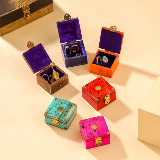 Square Mini Jewellery Box