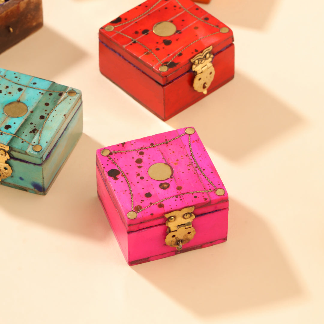 Square Mini Jewellery Box