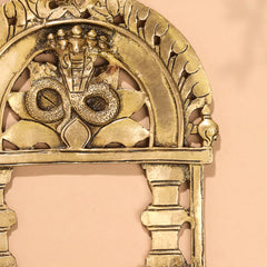Brass Handcarved Prabhavali Frame