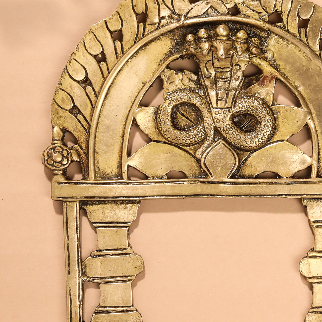 Brass Handcarved Prabhavali Frame