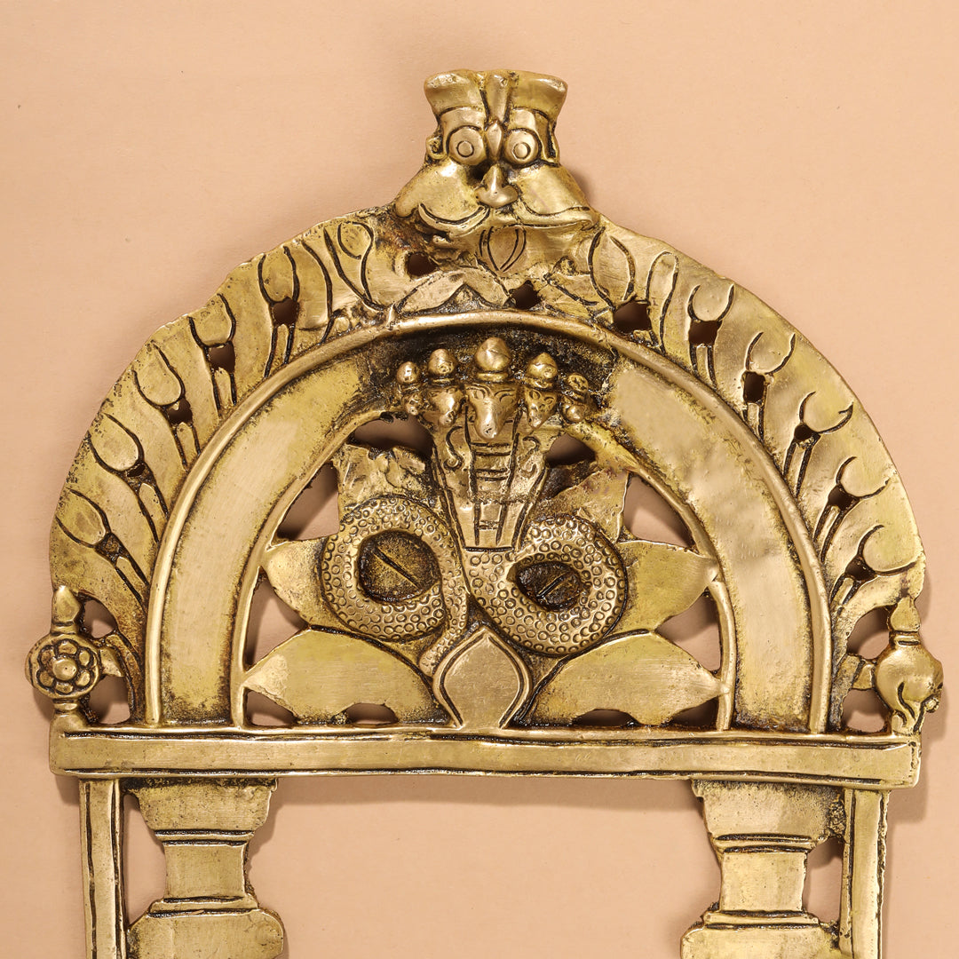 Brass Handcarved Prabhavali Frame