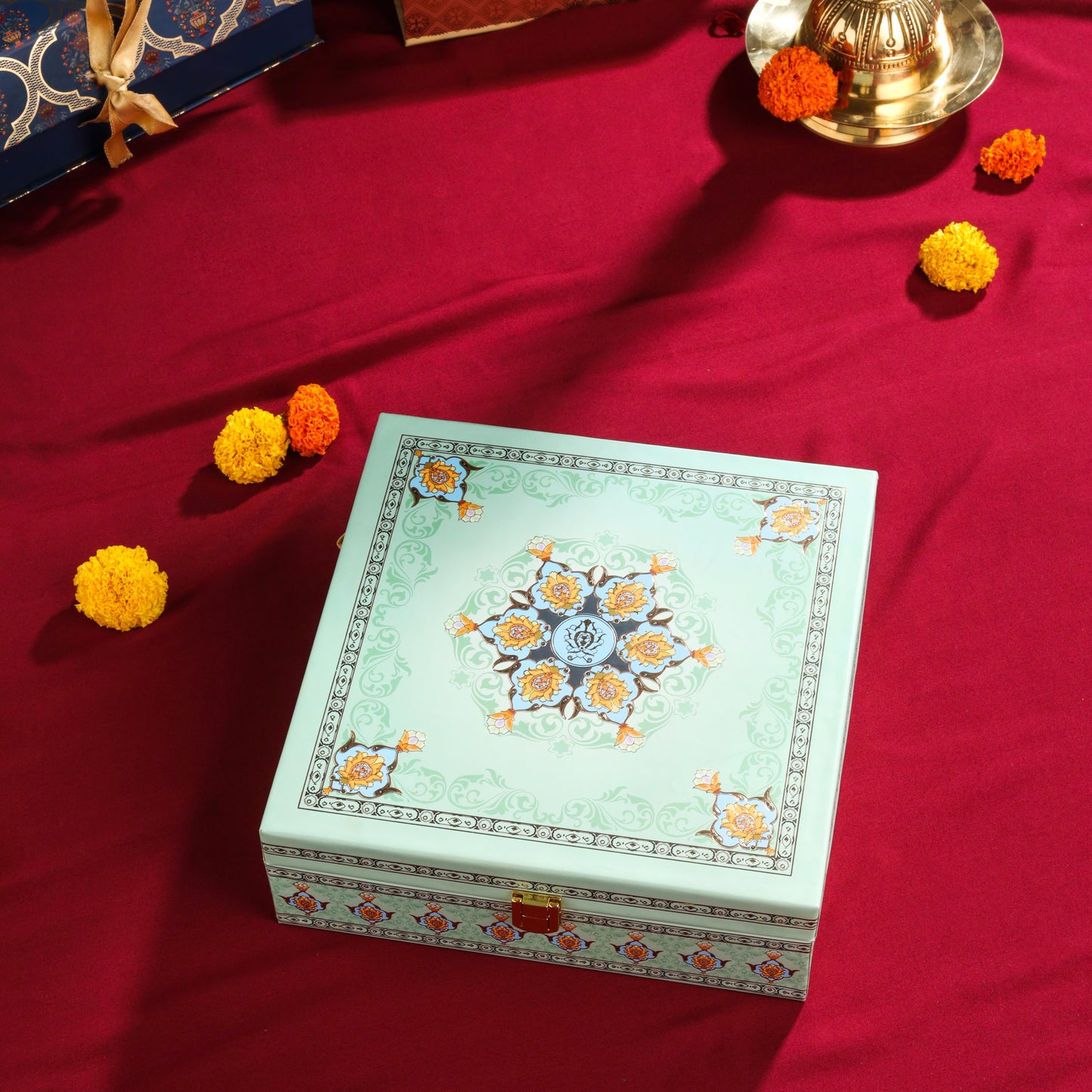 Brass Ganesha Lakshmi Festive Hamper