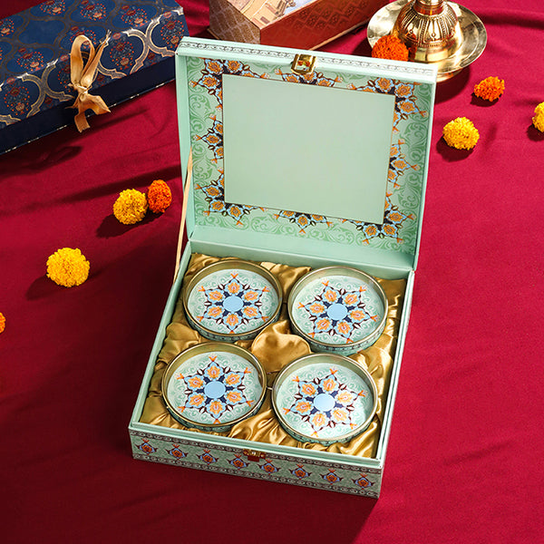 Brass Ganesha Lakshmi Festive Hamper