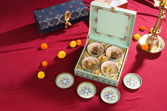 Brass Ganesha Lakshmi Festive Hamper