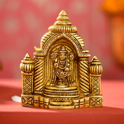 Brass Balaji Temple (4 Inch)