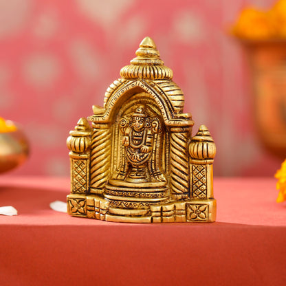 Brass Balaji Temple (4 Inch)
