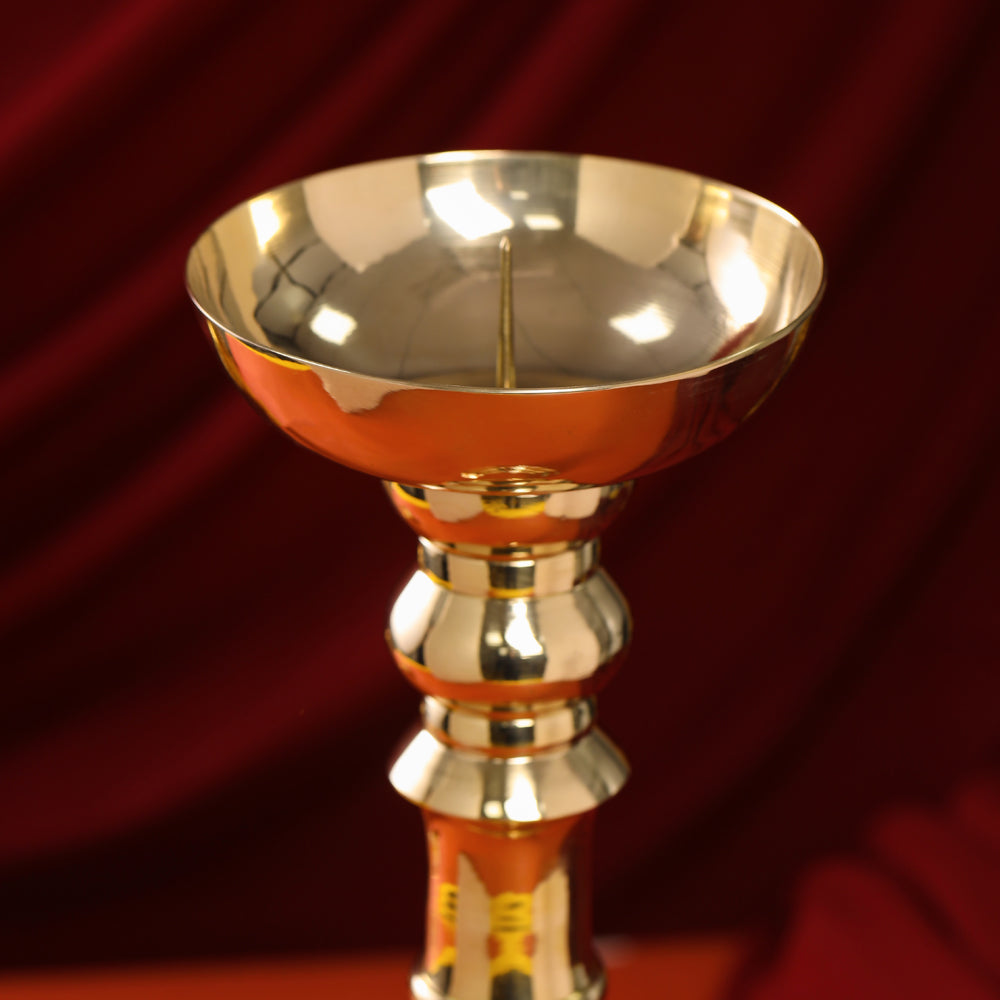Brass Candle Stand Holder (18 Inch)