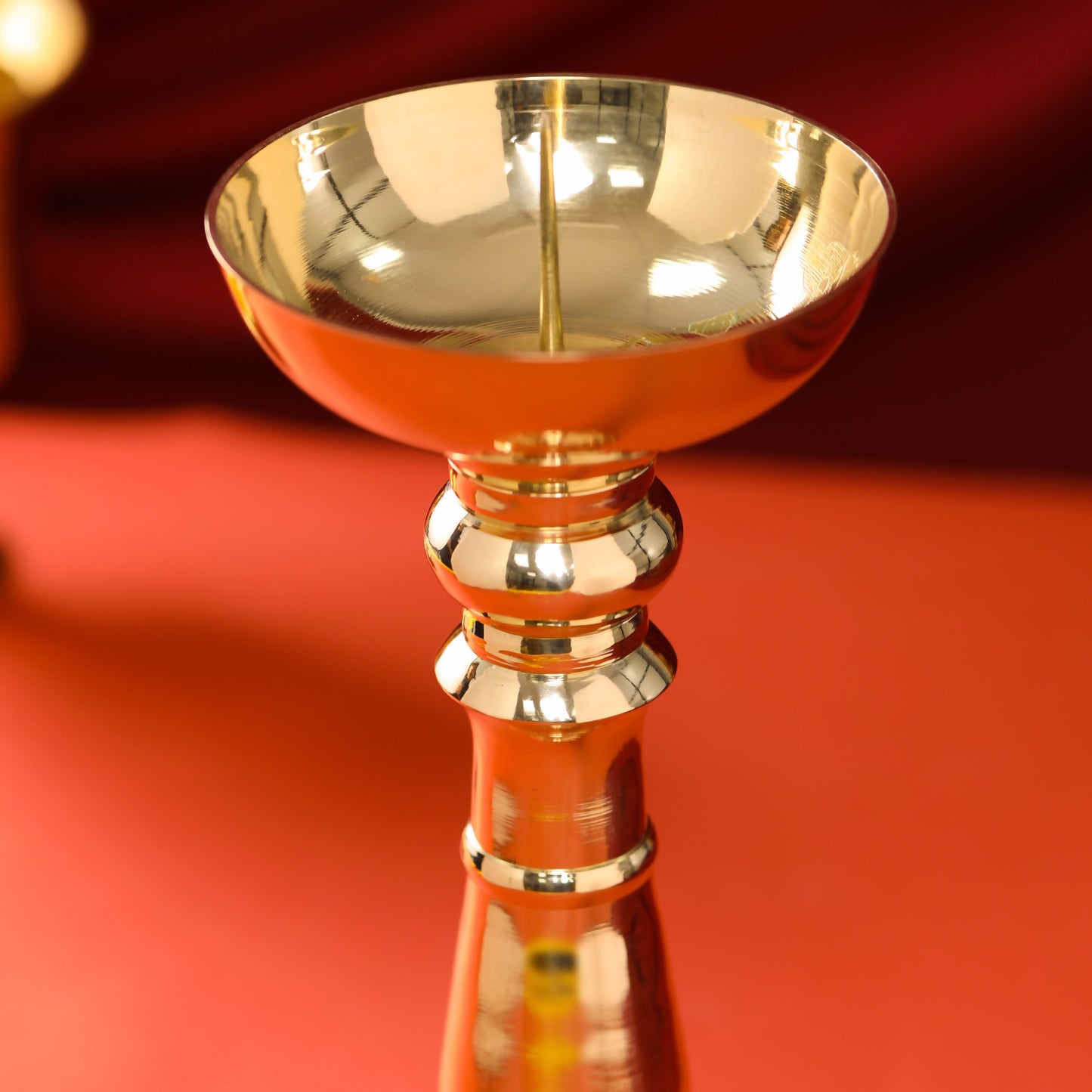 Brass Candle Stand Holder (12 Inch)