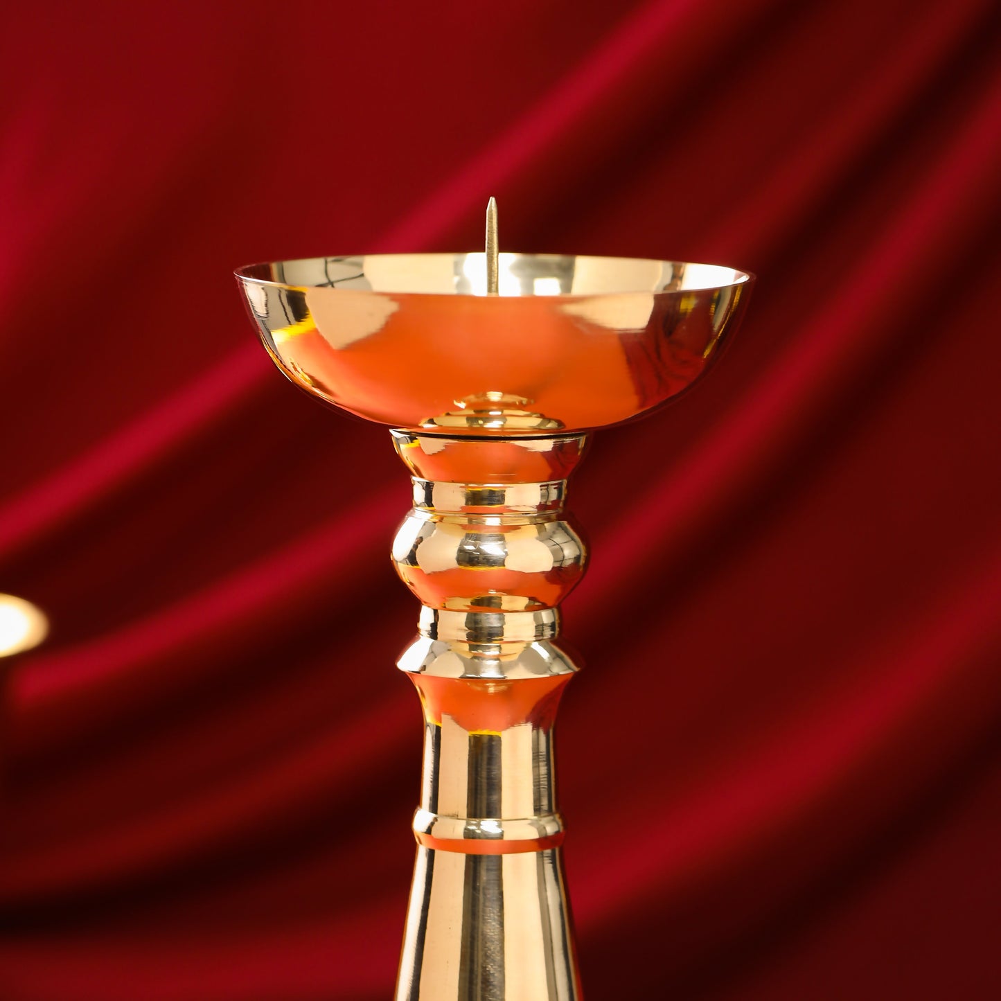 Brass Candle Stand Holder (12 Inch)