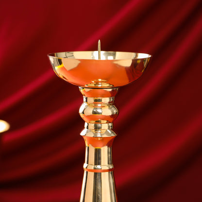 Brass Candle Stand Holder (12 Inch)