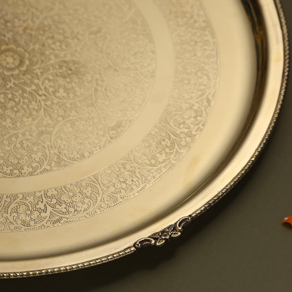 Brass Traditional Pooja Thal