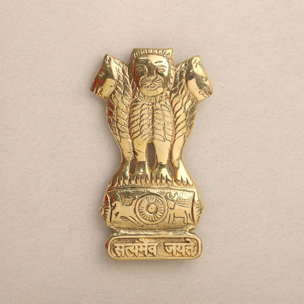 Brass Ashok Stambh Wall Hanging