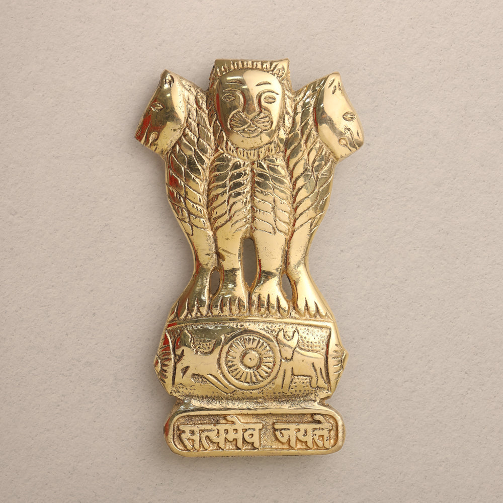 Brass Ashok Stambh Wall Hanging