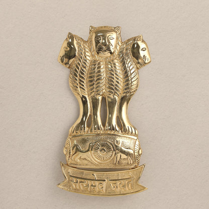 Brass Ashok Stambh Wall Hanging