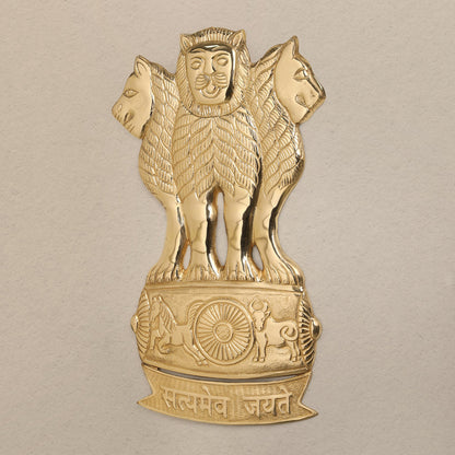 Brass Ashok Stambh Wall Hanging