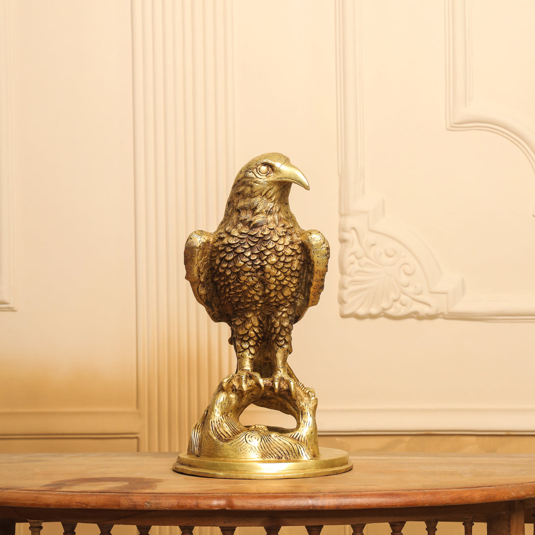 Brass Eagle Statue – Premium Brass Decor