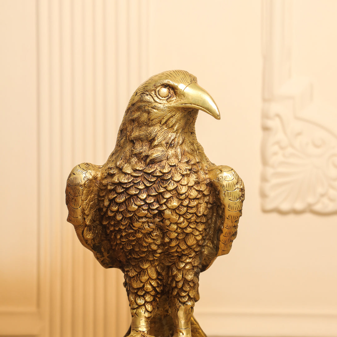 Brass Eagle Statue – Premium Brass Decor
