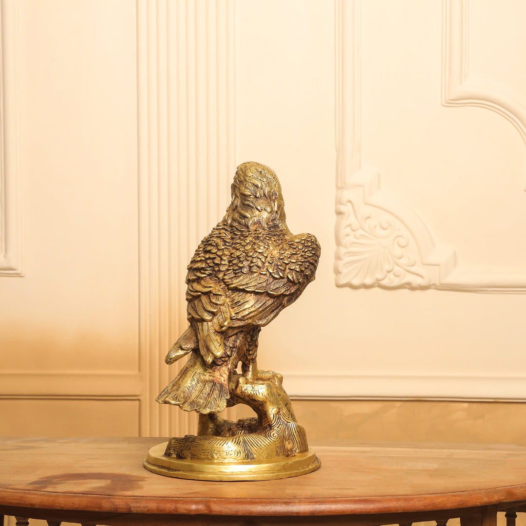 Brass Eagle Statue – Premium Brass Decor