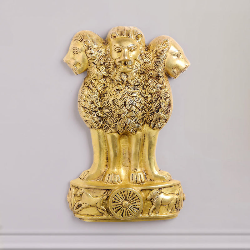 Brass Ashok Stambh Wall hanging (16 Inch)