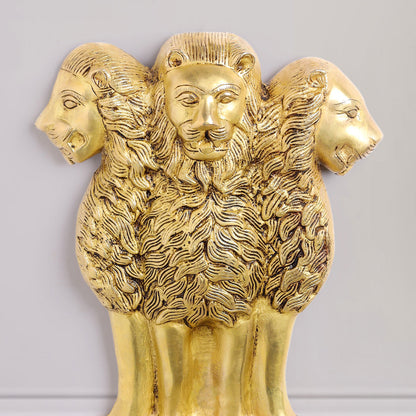 Brass Ashok Stambh Wall hanging (16 Inch)