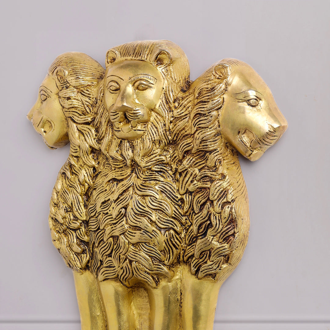 Brass Ashok Stambh Wall hanging (16 Inch)