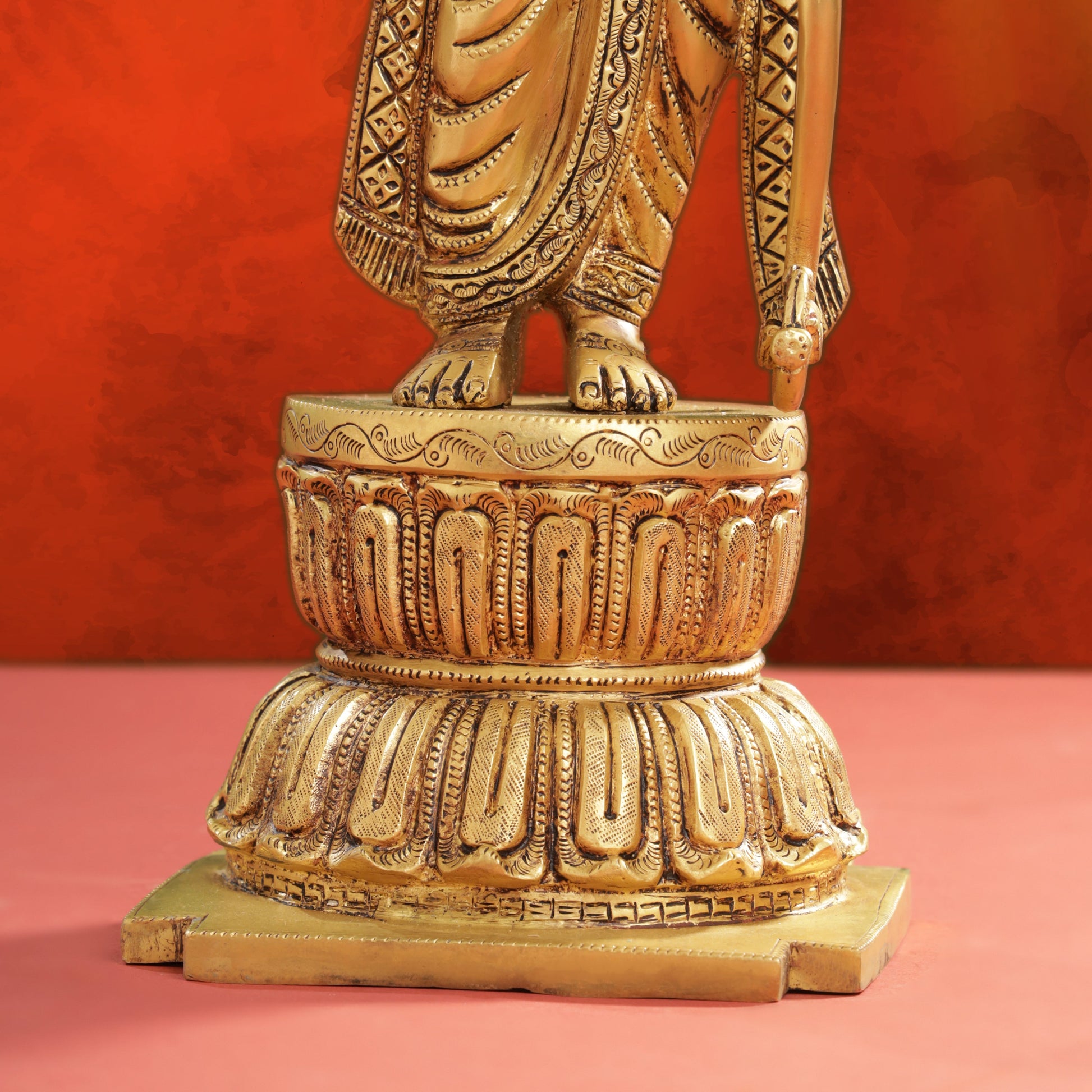 Brass Lord Ram Standing Statue  (24.5 Inch)