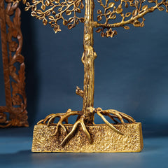Brass Kalpvriksha Candle Holder (35 Inch)