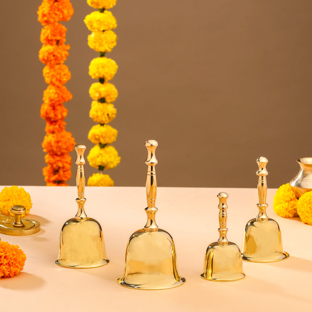Brass Traditional Pooja Handbell