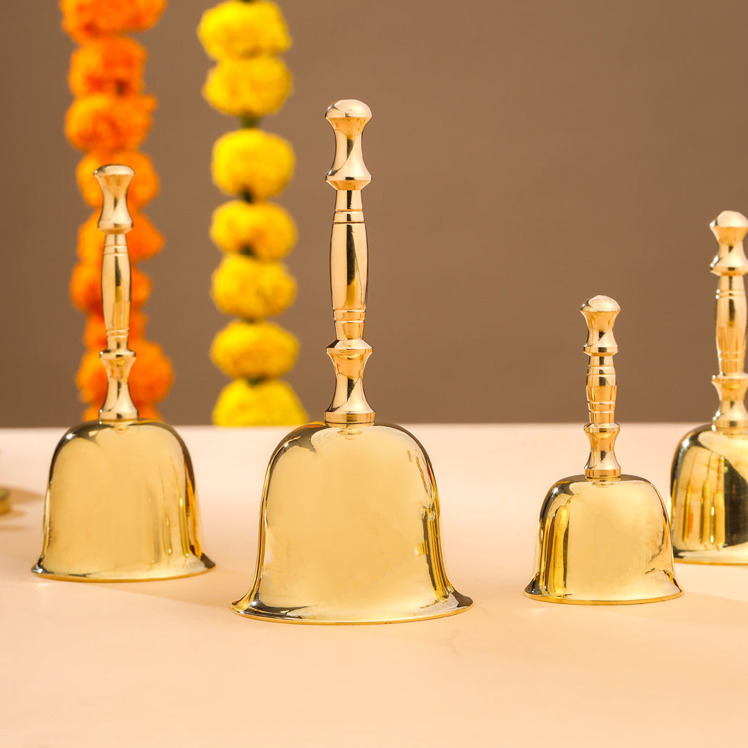 Brass Traditional Pooja Handbell