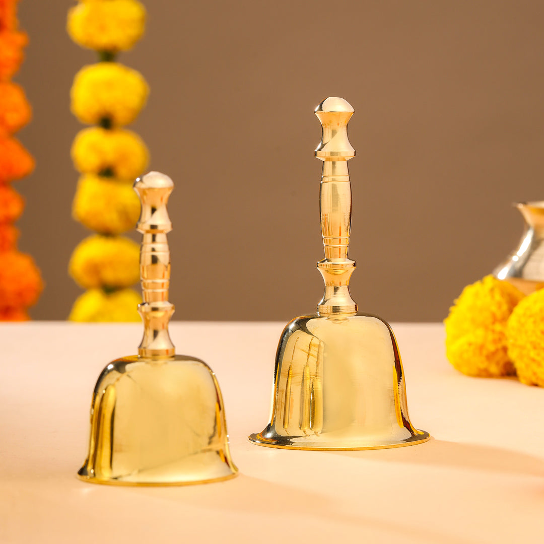 Brass Traditional Pooja Handbell