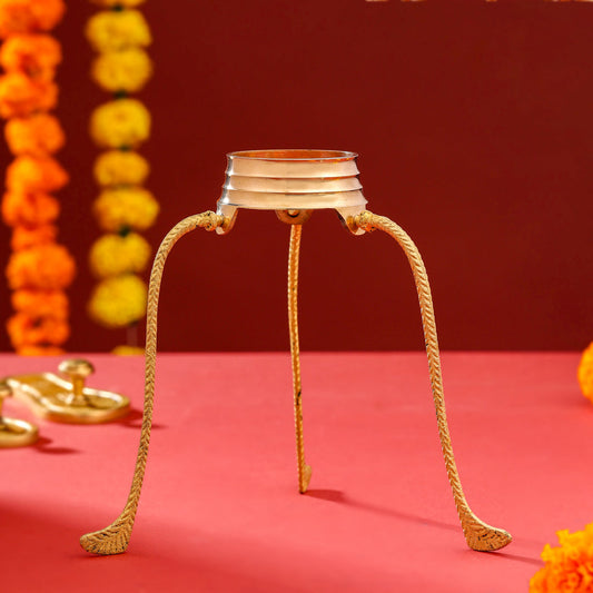 Brass Tipai Lota (8.5 Inch)