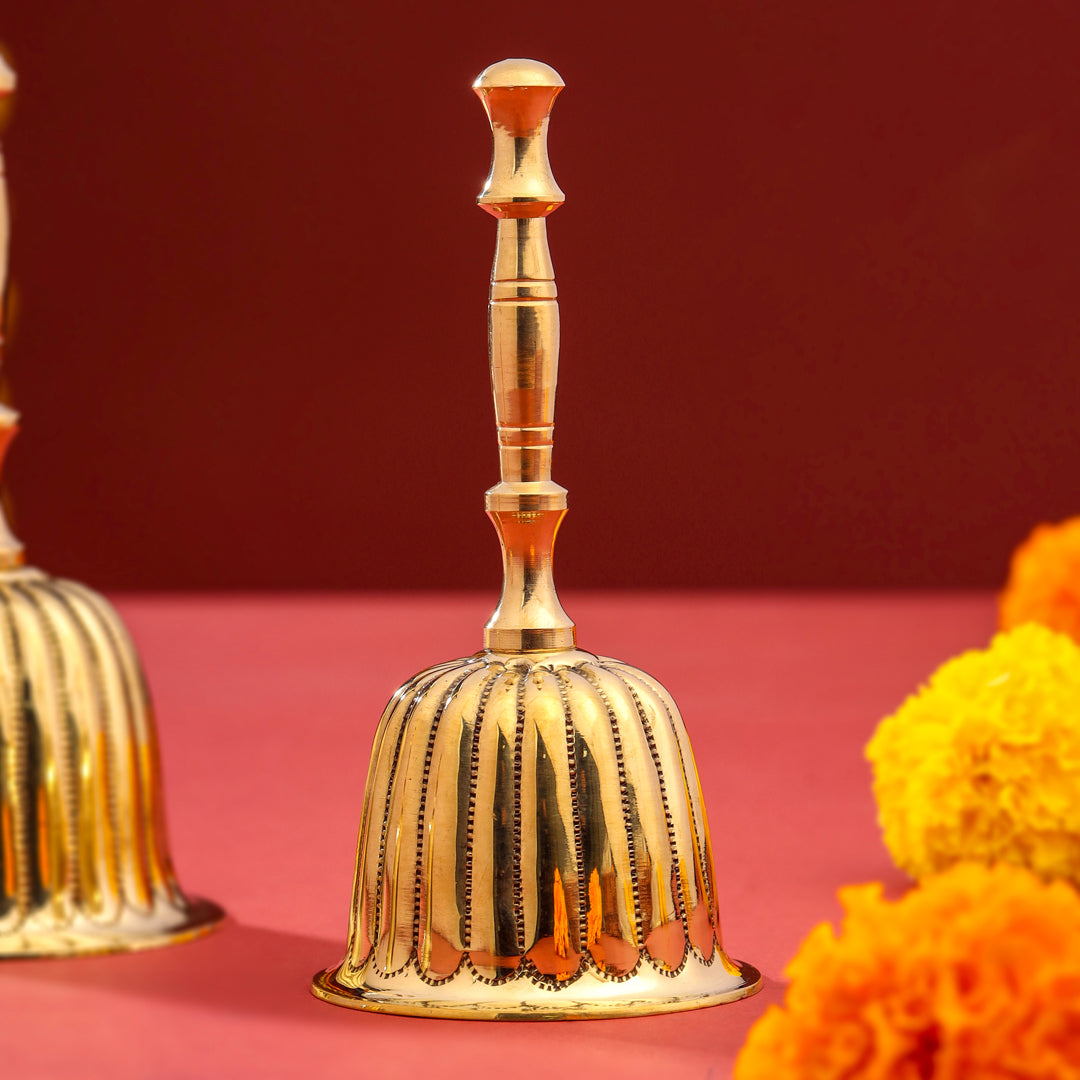Brass Traditional Pooja Handbell