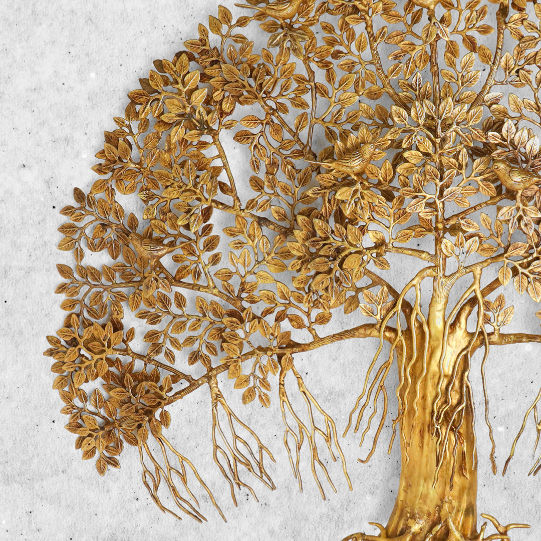 Brass Kalpvriksha Wall Hanging