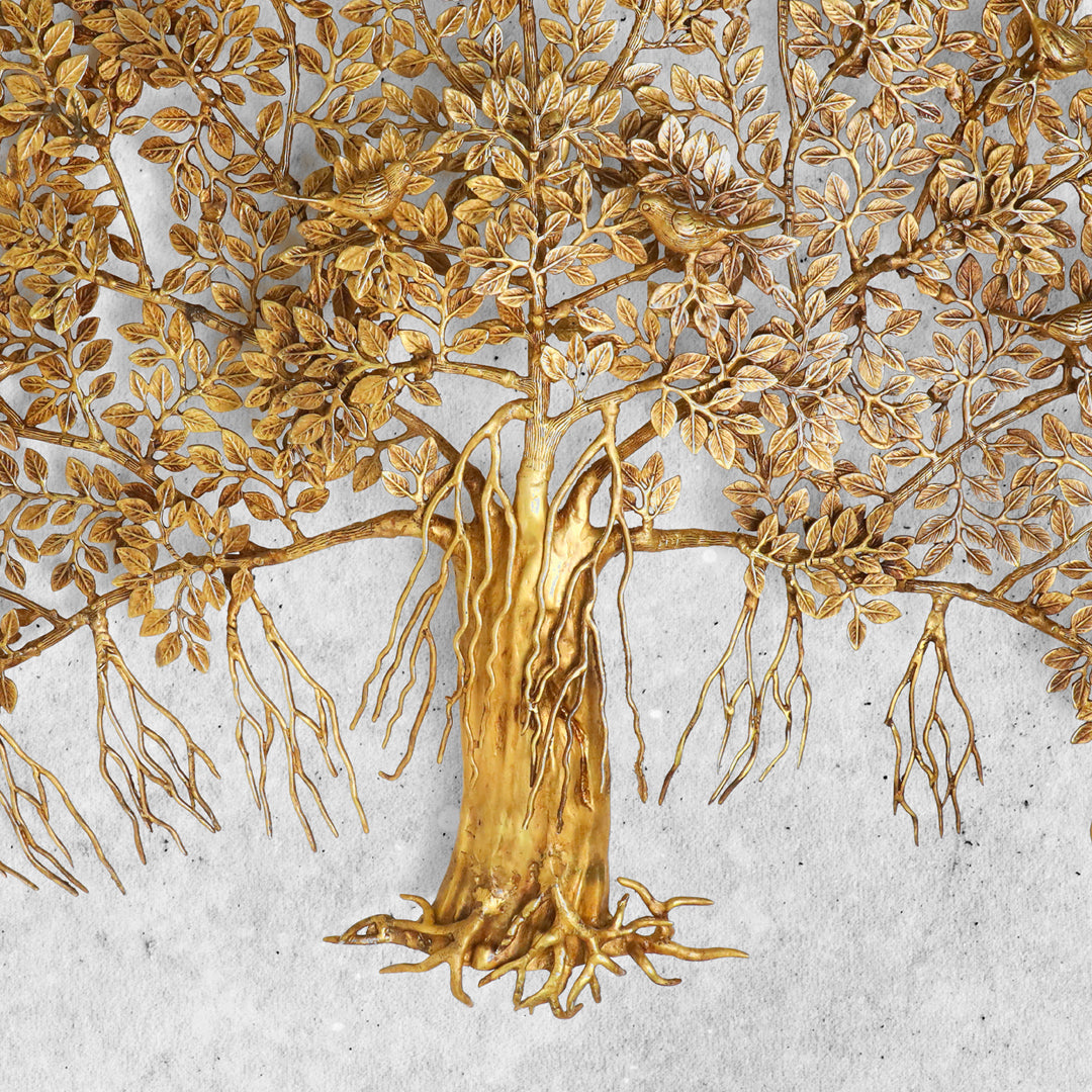 Brass Kalpvriksha Wall Hanging