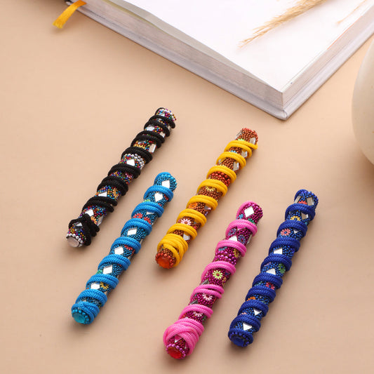 Mirror Work Ball Point Pen Set Of Five