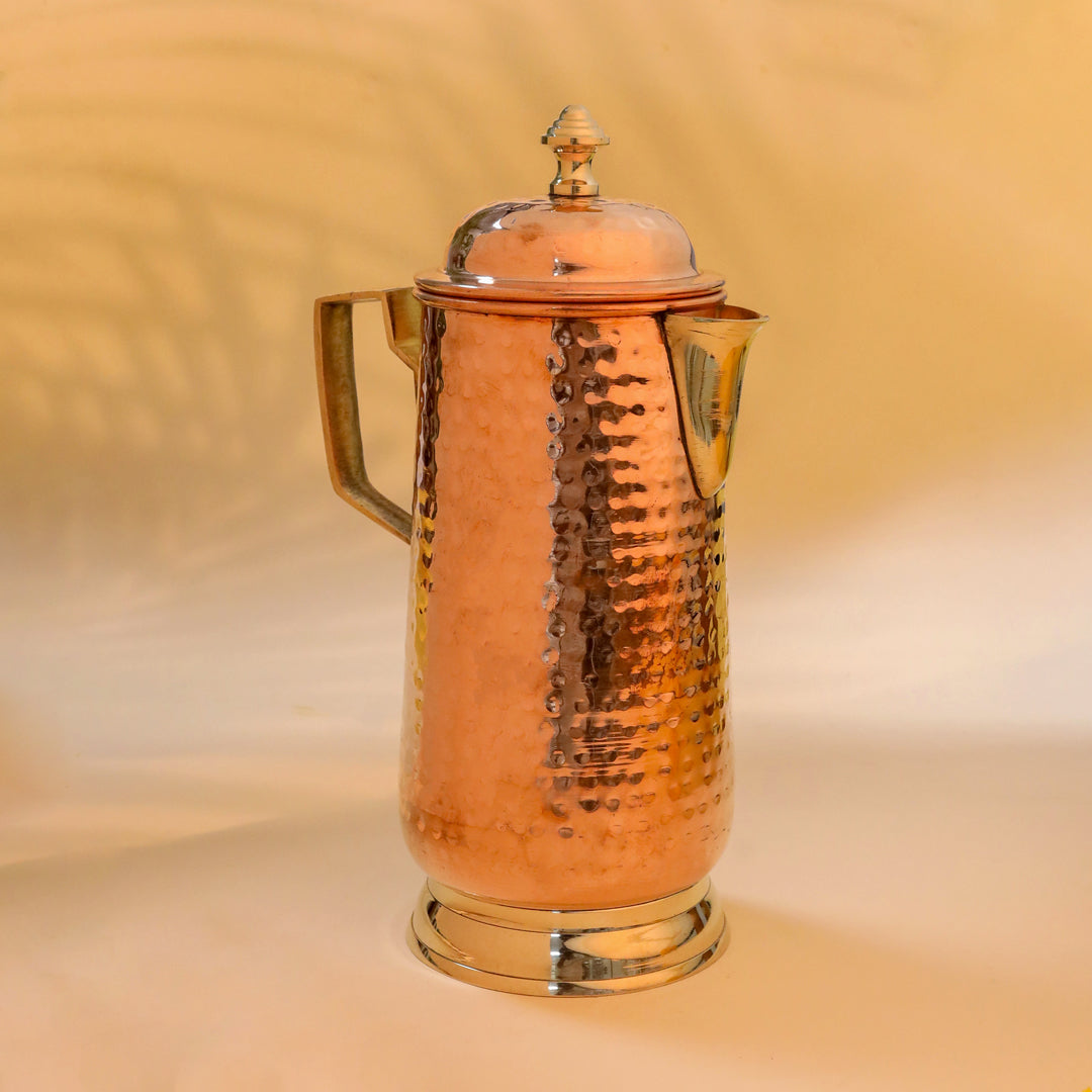 Copper Water Jug (11.5 Inch)